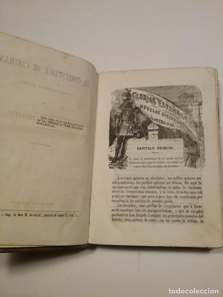Libros antiguos: El Condestable de Castilla - Foto 4
