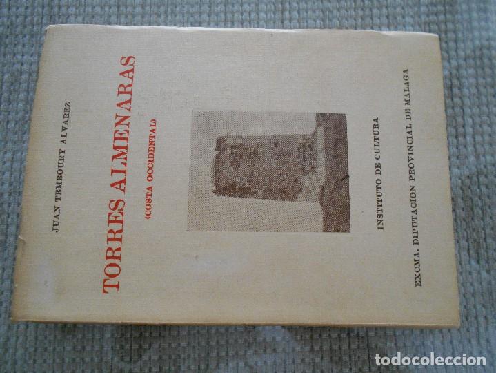 Libros antiguos: libro de torres almenaras de juan temboury alvarez - Foto 1