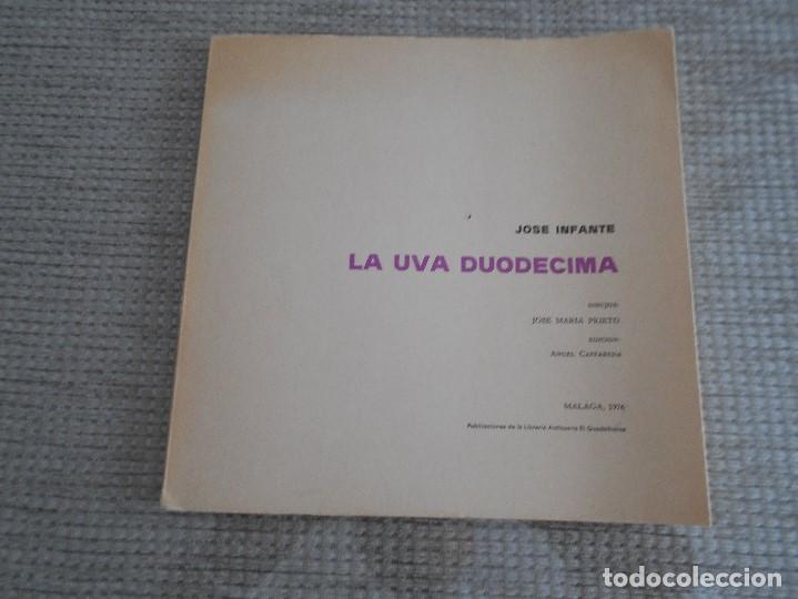 Libros antiguos: libro de  malaga  la uva undecima - Foto 1
