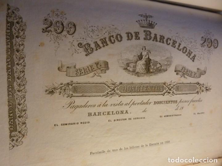 Libros antiguos: BANCO DE BARCELONA 1844-1894 - Foto 7