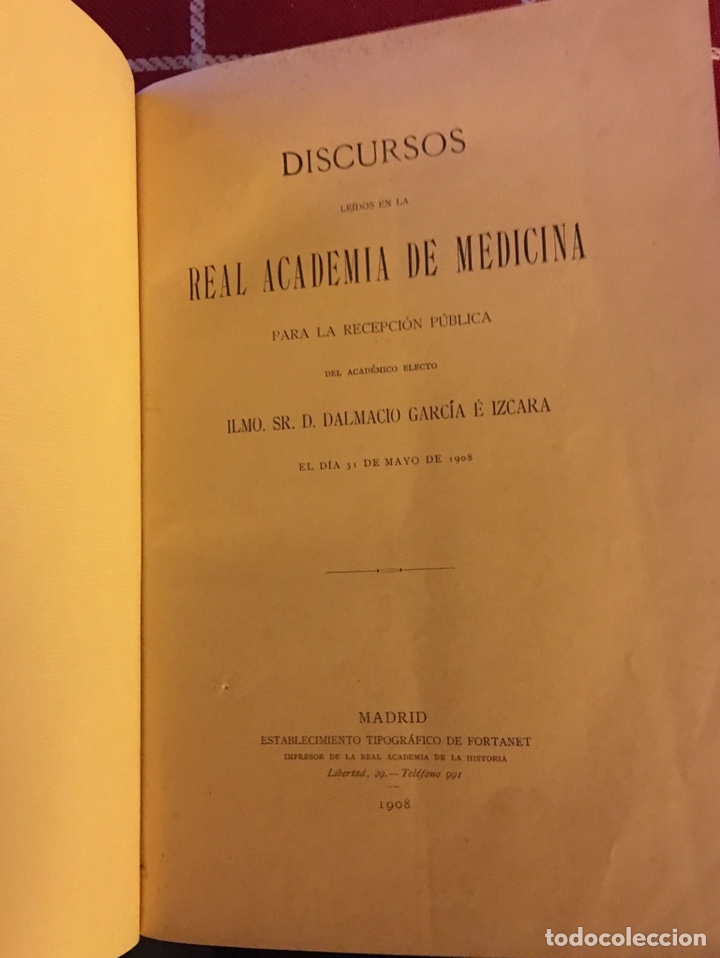 Libros antiguos: Dalmacio Garc&iacute;a izcara ( Cuenca) - Foto 2