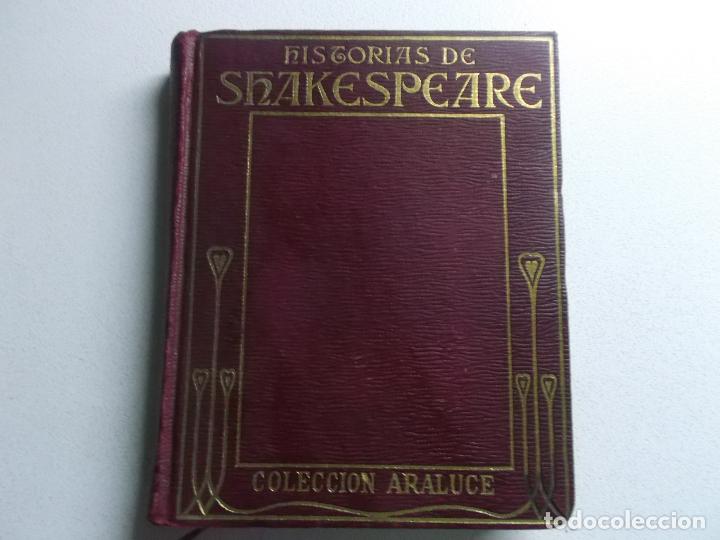 Libros antiguos: HISTORIAS DE SHAKESPEARE COLECCION ARALUCE 1927 - Foto 1