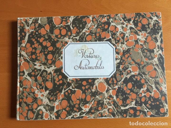 Libros antiguos: Voitures Automobiles