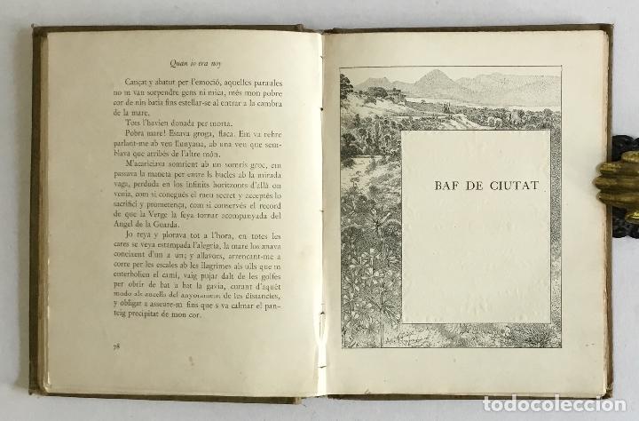Libros antiguos: QUAN JO ERA NOY. - RIQUER, Alexandre de. - Foto 4