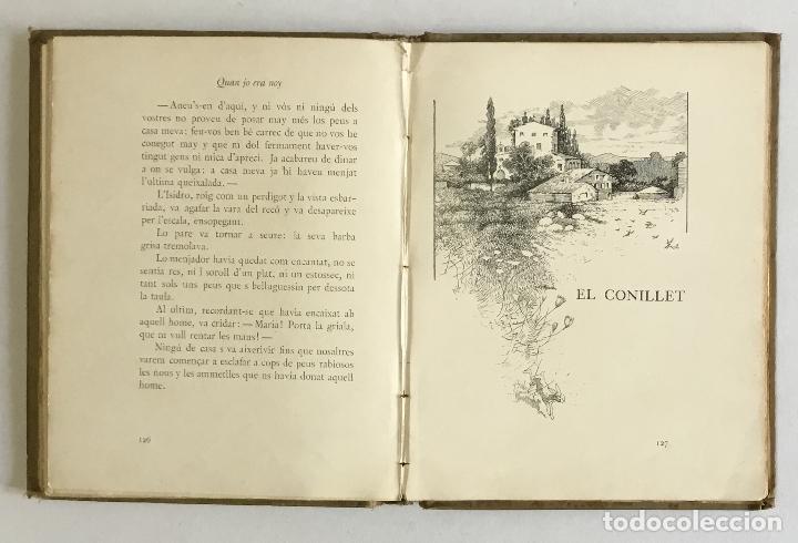 Libros antiguos: QUAN JO ERA NOY. - RIQUER, Alexandre de. - Foto 7