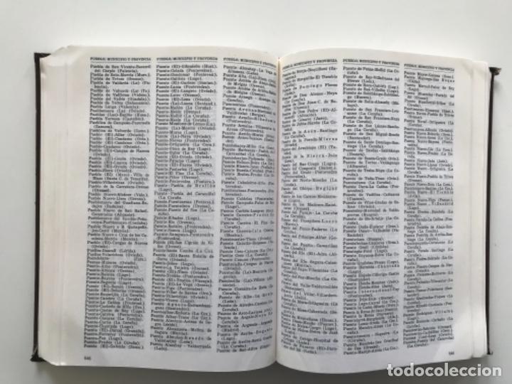 Libros antiguos: Nomenclatura Comercial. Pueblos de Espa&ntilde;a - Foto 3