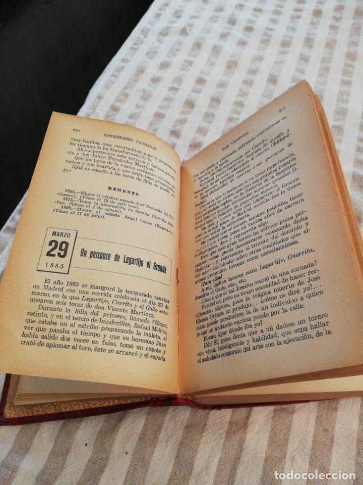 Libros antiguos: HISTORIA ANECD&Oacute;TAS DEL TOREO - Foto 4