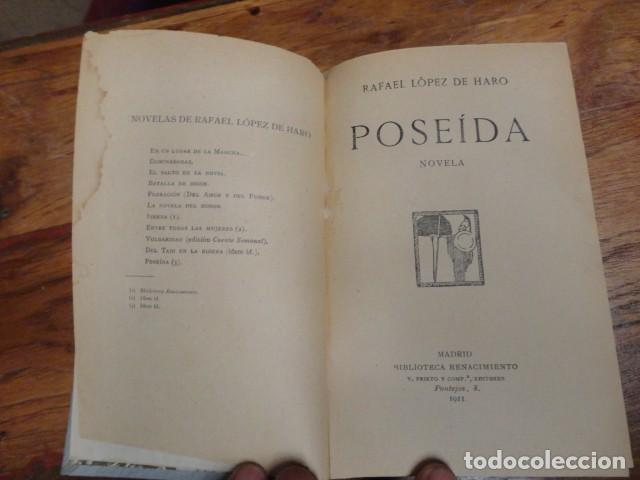 Libros antiguos: rafael lopez de haro poseida madrid 1911 - Foto 1