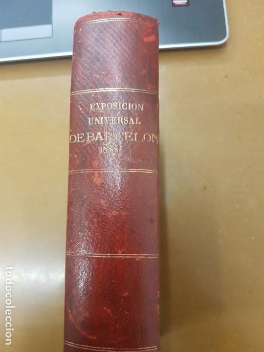 Libros antiguos: EXPOSICI&Oacute;N UNIVERSAL DE BARCELONA 1888 - Foto 1