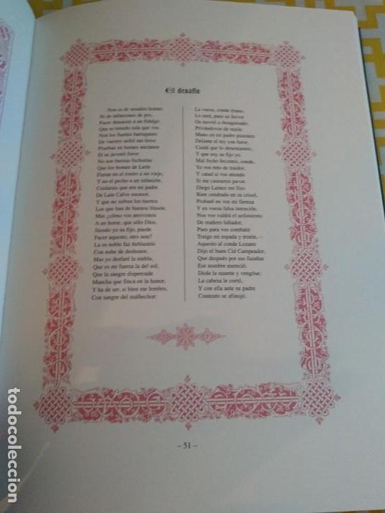 Libros antiguos: Edici&oacute;n numerada Romancero Pintoresco - Foto 3
