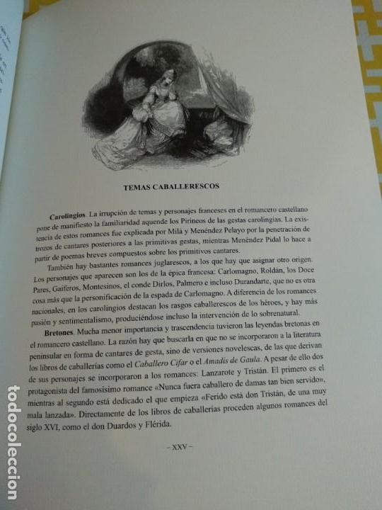 Libros antiguos: Edici&oacute;n numerada Romancero Pintoresco - Foto 11