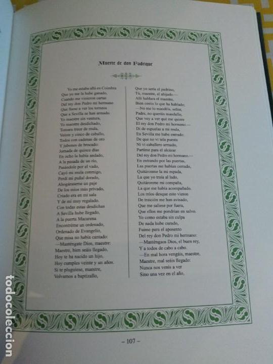 Libros antiguos: Edici&oacute;n numerada Romancero Pintoresco - Foto 12