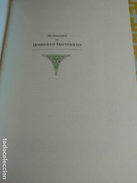 Libros antiguos: Edici&oacute;n numerada Romancero Pintoresco - Foto 13