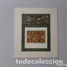 Libros antiguos: Llibre de les flors - Foto 1