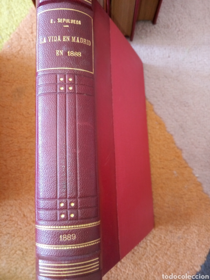 Libros antiguos: La vida en Madrid en 1888 - Foto 1