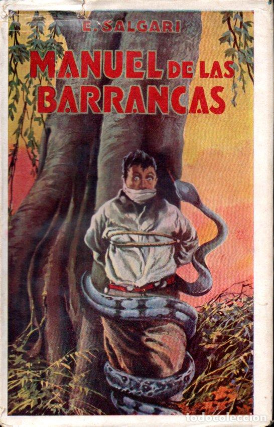 Libros antiguos: EMILIO SALGARI : MANUEL DE LAS BARRANCAS (ARALUCE, 1933) - Foto 1