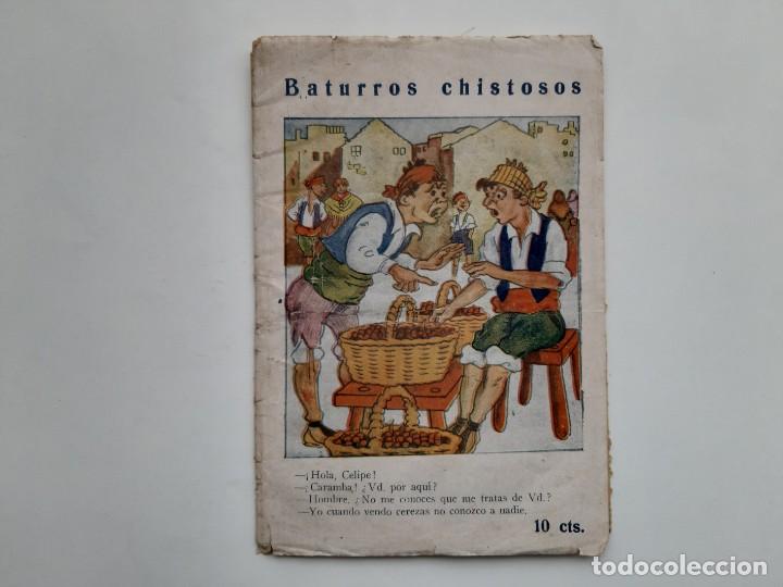 Libros antiguos: BATURROS CHISTOSOS - Foto 1