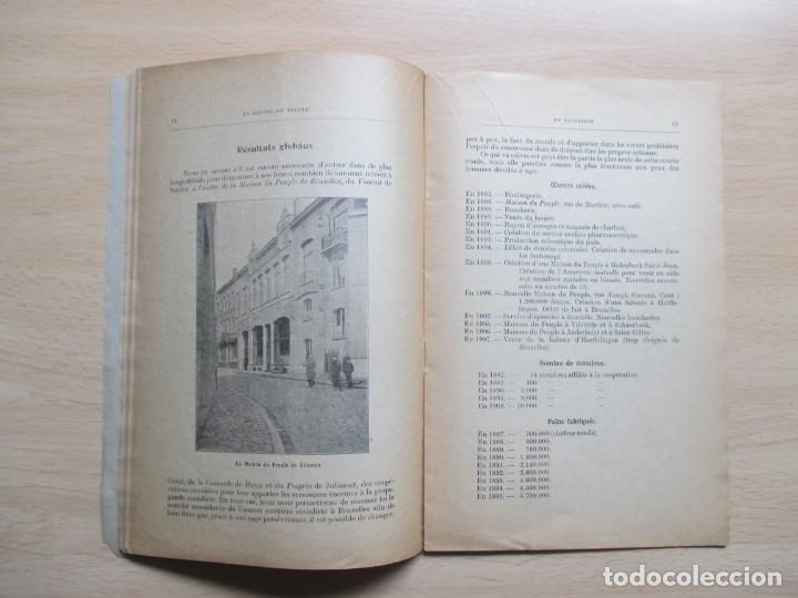 Libros antiguos: La maison du peuple de Bruxelles - Foto 6