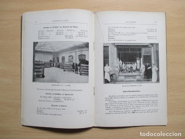 Libros antiguos: La maison du peuple de Bruxelles - Foto 7