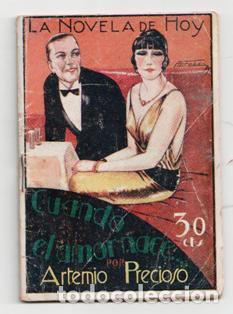 Libros antiguos: Cuando el amor nace, Artemio Precioso - Foto 1