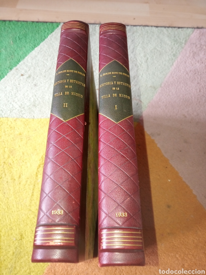 Libros antiguos: Historias y estampas de la Villa de Madrid - Foto 1