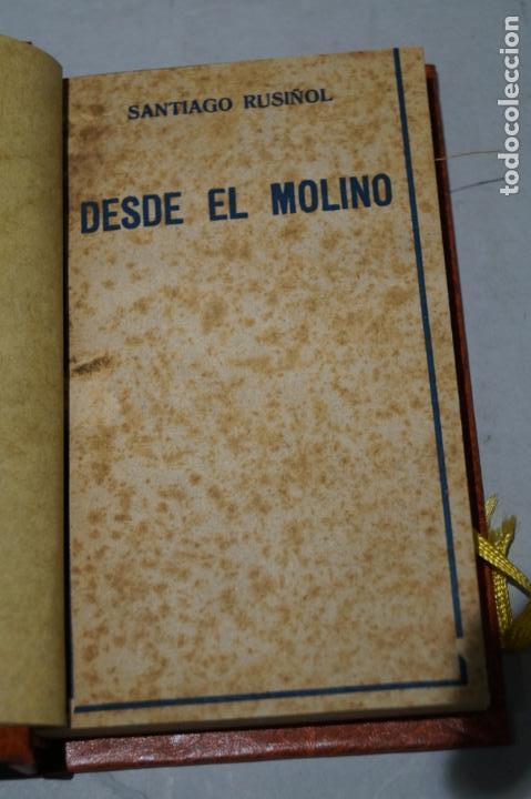 Libros antiguos: DESDE EL MOLINO. SANTIAGO RUSI&Ntilde;OL. - Foto 2