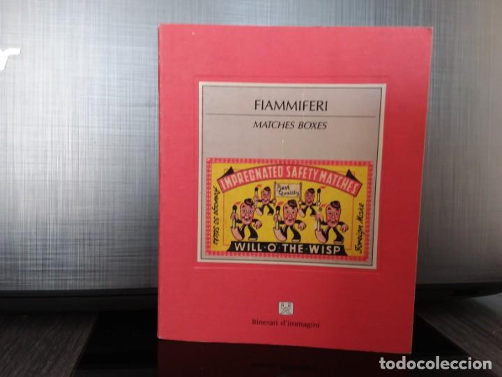 Libros antiguos: FIAMMIFERI MATCHES BOXES - Foto 1