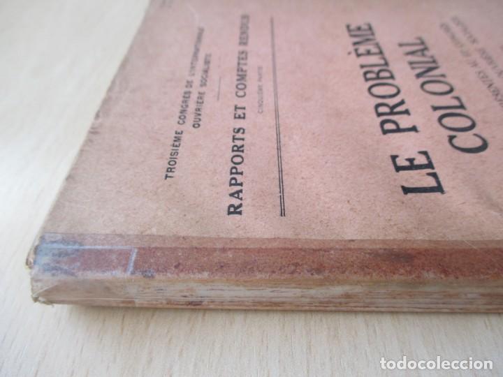 Libros antiguos: Le probl&egrave;me colonial - Foto 5