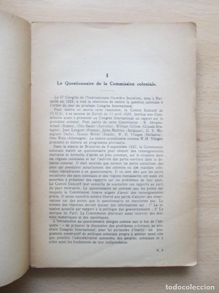 Libros antiguos: Le probl&egrave;me colonial - Foto 7