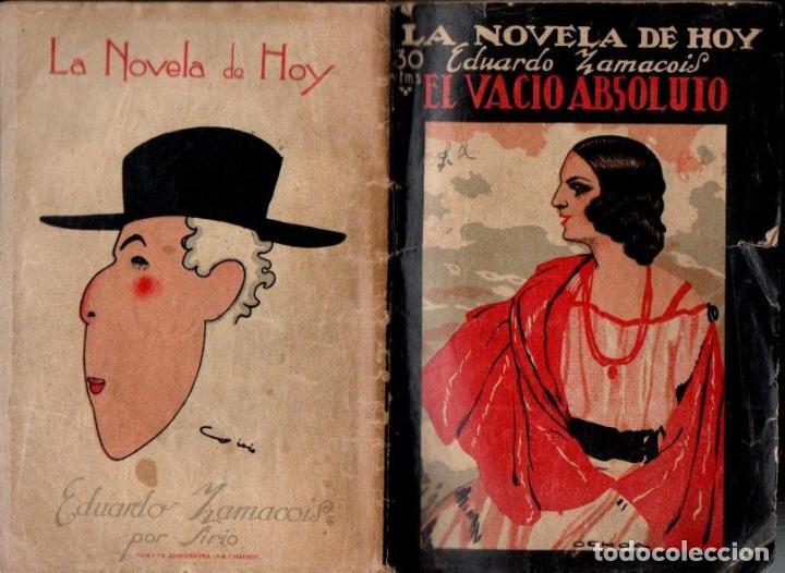 Libros antiguos: ZAMACOIS : EL VAC&Iacute;O ABSOLUTO (LA NOVELA DE HOY, 1923) - Foto 1
