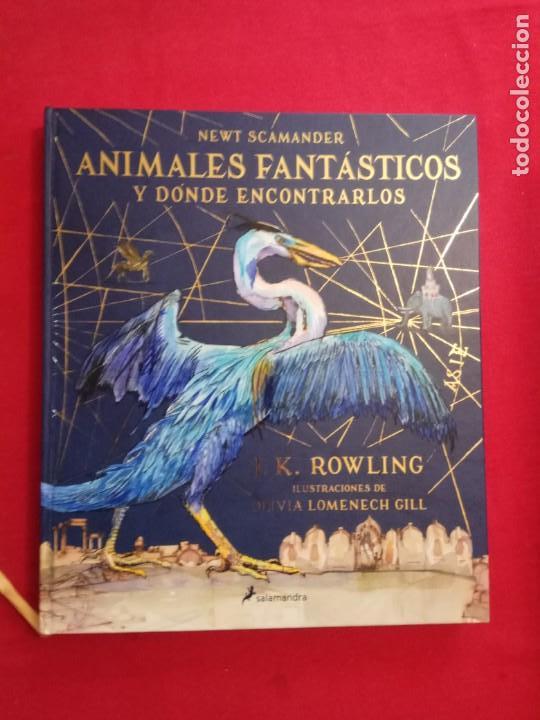 Animales Fantasticos Y Donde Encontrarlos Libro Ilustrado - Libros Famosos