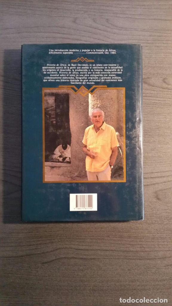Libros antiguos: HISTORIA DE &Aacute;FRICA - BASIL DAVIDSON - Foto 2