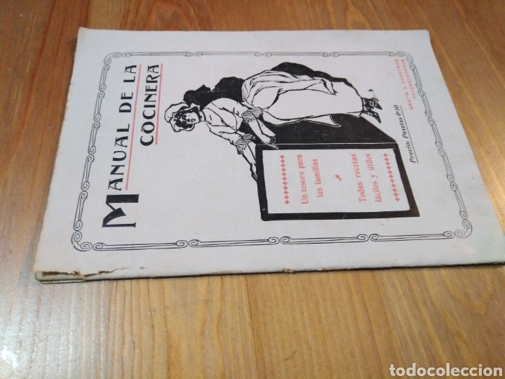 Libros antiguos: Manual de la cocinera. Edici&oacute;n de laboratorios farmac&eacute;uticos - Foto 6