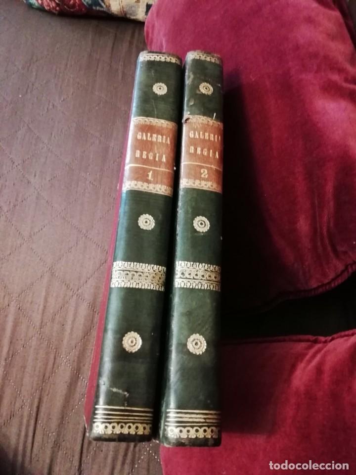 Libros antiguos: GALER&Iacute;A REGIA.COMPLETA EN 2 TOMOS . EDICION DE LUJO - Foto 1