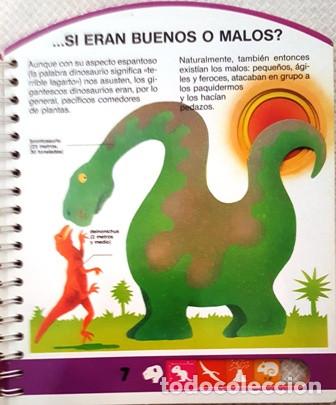 Libros antiguos: LIBRO TROQUELADO EN EL INTERIOR - ASI ERAN LOS DINOSAURIOS - - Foto 2