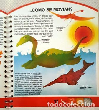 Libros antiguos: LIBRO TROQUELADO EN EL INTERIOR - ASI ERAN LOS DINOSAURIOS - - Foto 3