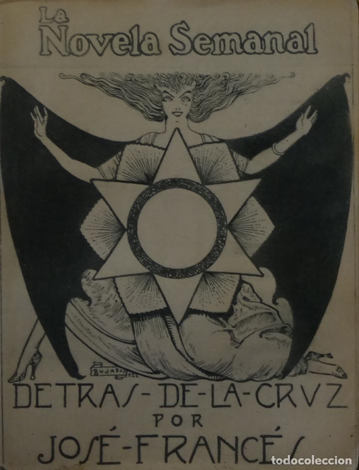 Libros antiguos: DETR&Aacute;S DE LA CRUZ - Jos&eacute; FRANC&Eacute;S - Foto 1