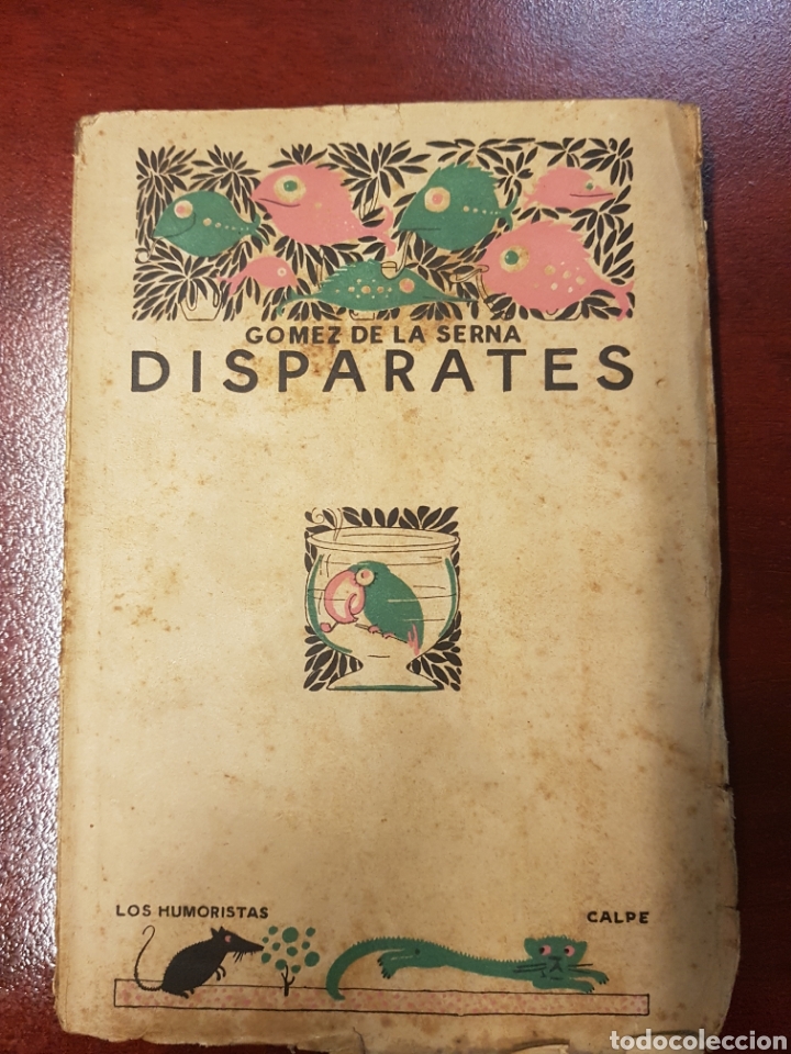 Libros antiguos: Disparates - Gomez de la Serna - 1921 - Foto 1