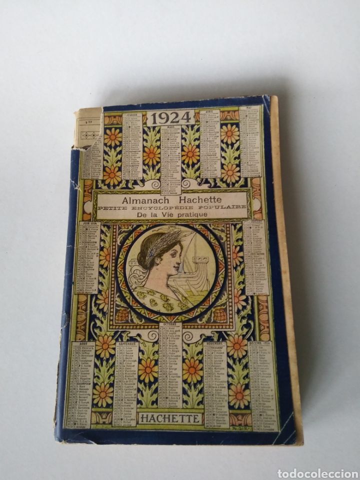Libros antiguos: ALMANACH HACHETTE. A&Ntilde;O 1924. - Foto 1