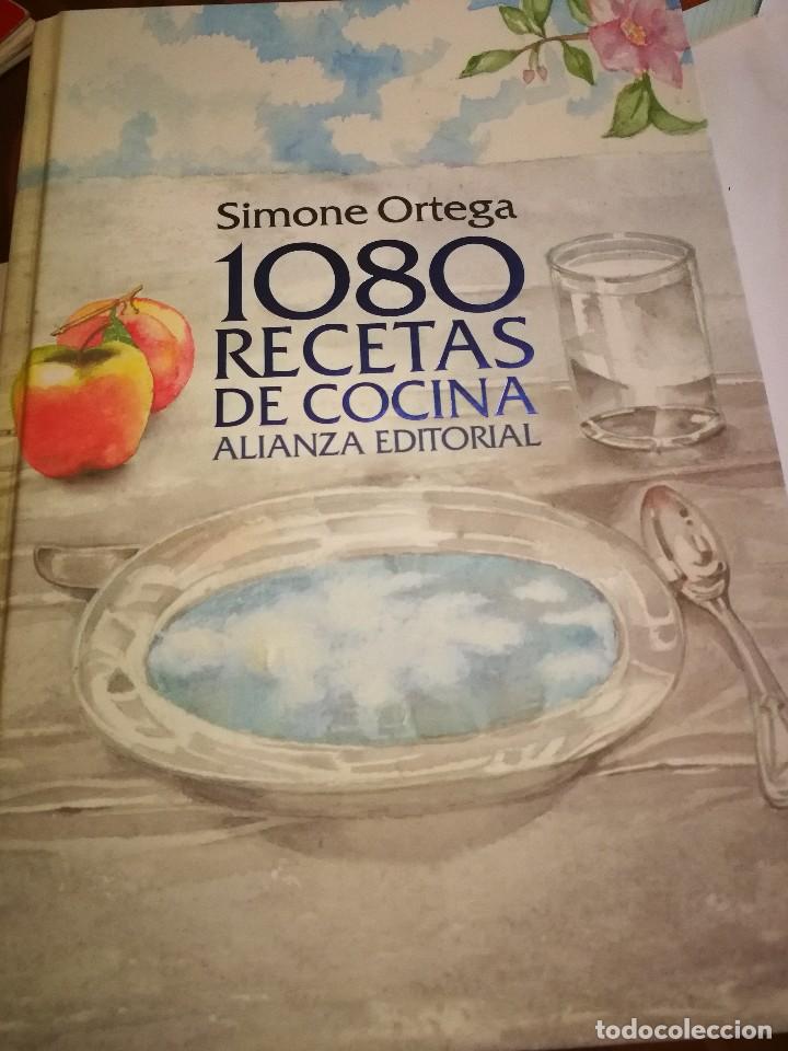 Libros antiguos: 1080 RECETAS DE COCINA