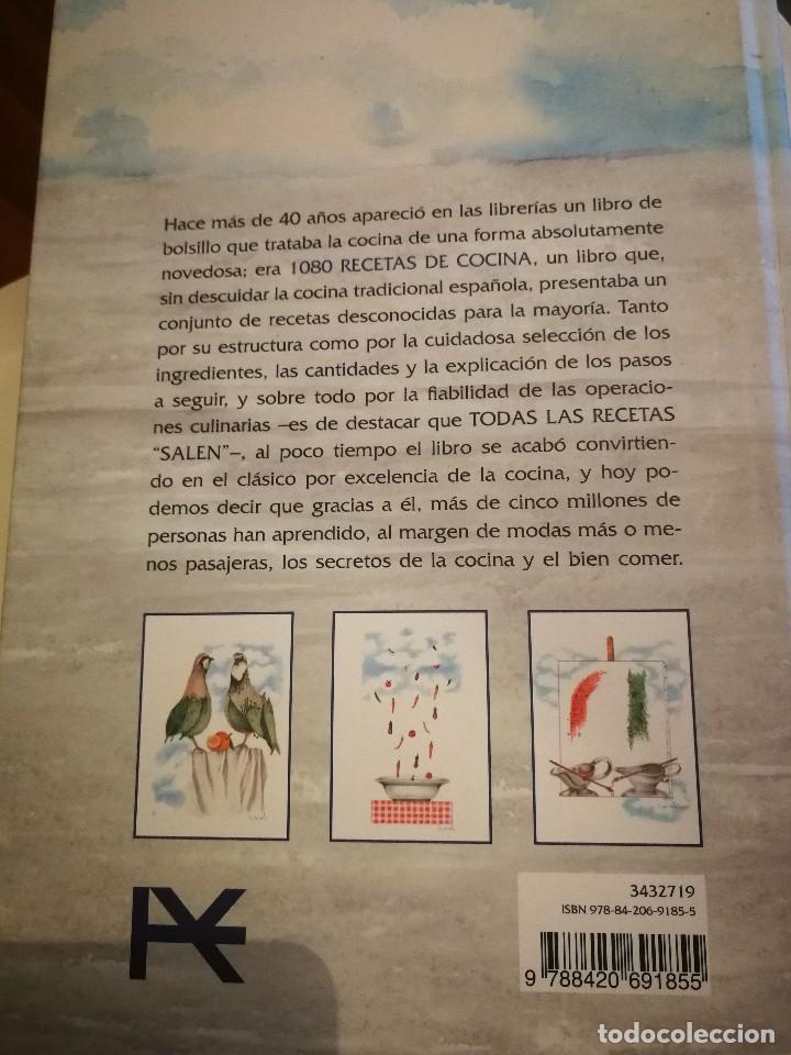 Libros antiguos: 1080 RECETAS DE COCINA - Foto 3