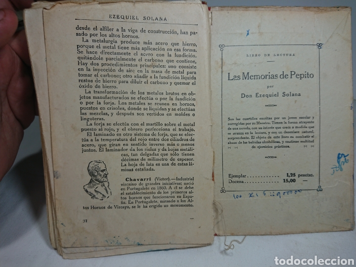 Libros antiguos: Invenciones e inventores, Ezequiel Solana - Foto 3