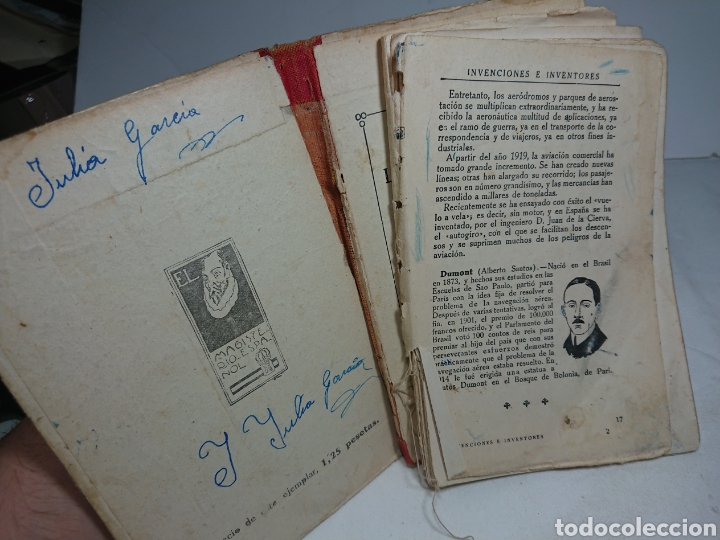 Libros antiguos: Invenciones e inventores, Ezequiel Solana - Foto 4