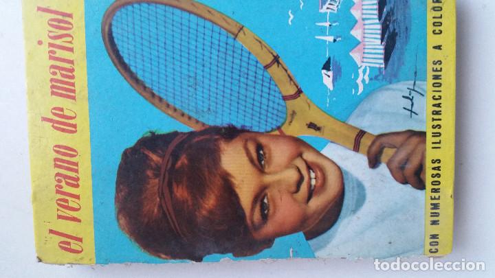 Libros antiguos: La patrulla de mariso y El verano de Marisol - Foto 2