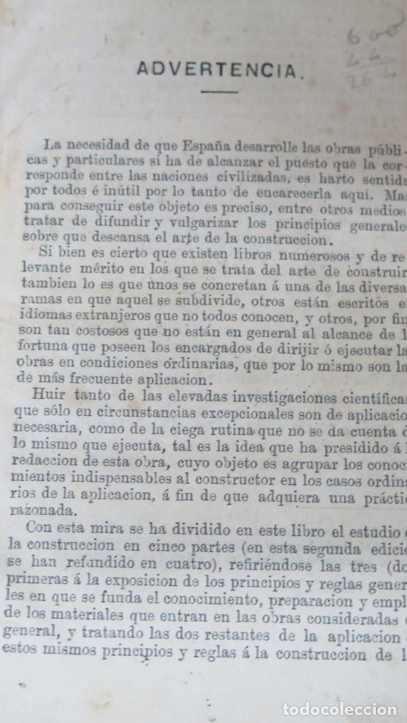 Libros antiguos: MANUAL DEL CONSTRUCTOR PRACTICO - Foto 2