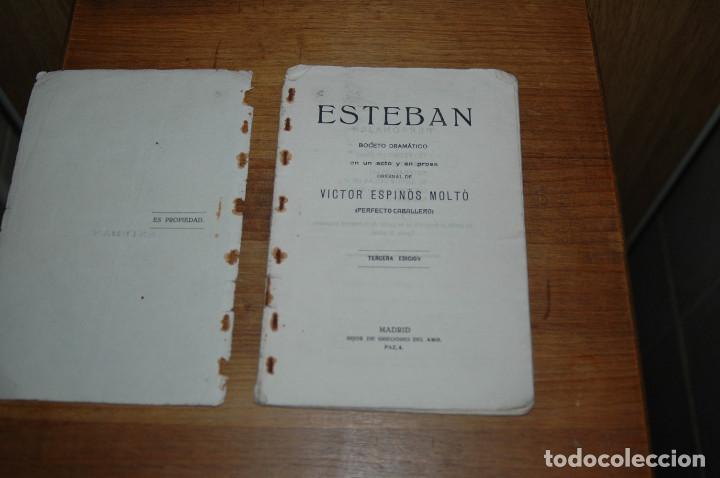 Libros antiguos: LIBRO BOCENTO DRAMATICO ESTEBAN VICTOR ESPINOS MOLTO - Foto 1