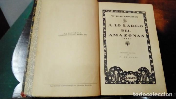 Libros antiguos: A LO LARGO DEL AMAZONAS-TOMO 1- - Foto 1