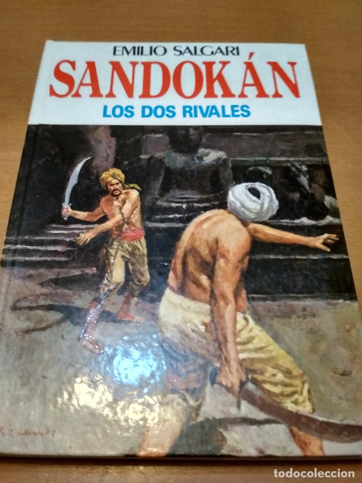 Libros antiguos: Los dos rivales Sandokan - Foto 1