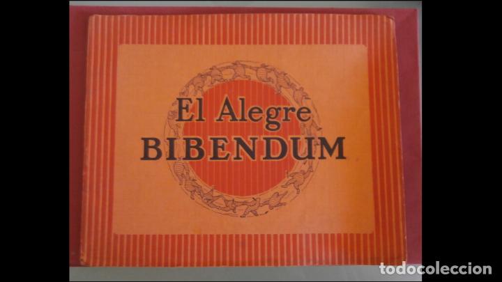Libros antiguos: El alegre Bibendum. Historia del mu&ntilde;eco neumatico Michelin - Foto 1