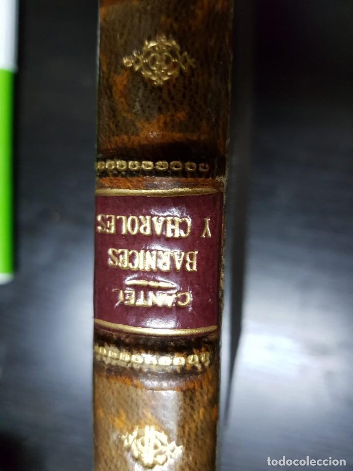 Libros antiguos: De barnizes barnices y charoles. Castell - Foto 3